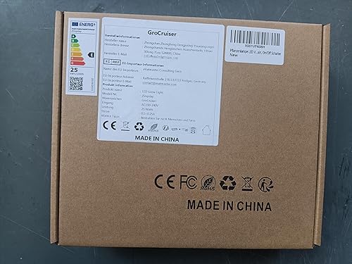 Miniatura 7 de GroCruiser Luz de cultivo de mesa de 200 W, luces de crecimiento de escritorio para plantas de interior, lámpara de cultivo de plantas de espectro