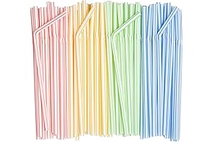 Comfy Package 200-Pack Kids Straws: The Perfect Addition to Your Kid's Party