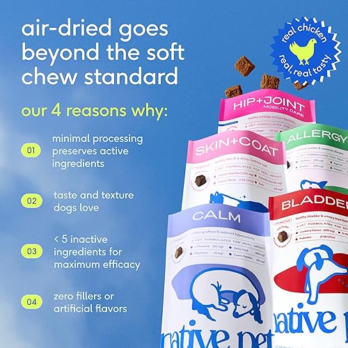 Miniatura 8 de Native Pet Tratamiento de infecciones urinarias para perros, suplemento de arándano para control de la vejiga y apoyo renal, previene la infección