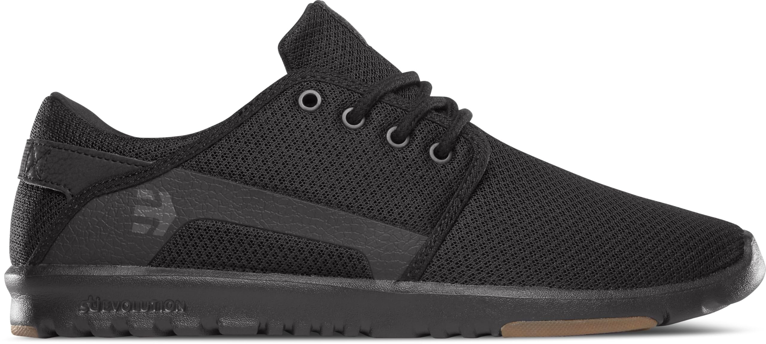 Etnies mens Scout Skate Shoe, Black/Black/Gum, 9.5 US