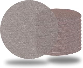 10 Pack 9-Inch 240 Grit Mesh Abrasive Drywall Sandpaper Sanding Discs, Hook & Loop, Durable Clog-Resistant, Dust-Free for Wood Metal Drywall Sanders