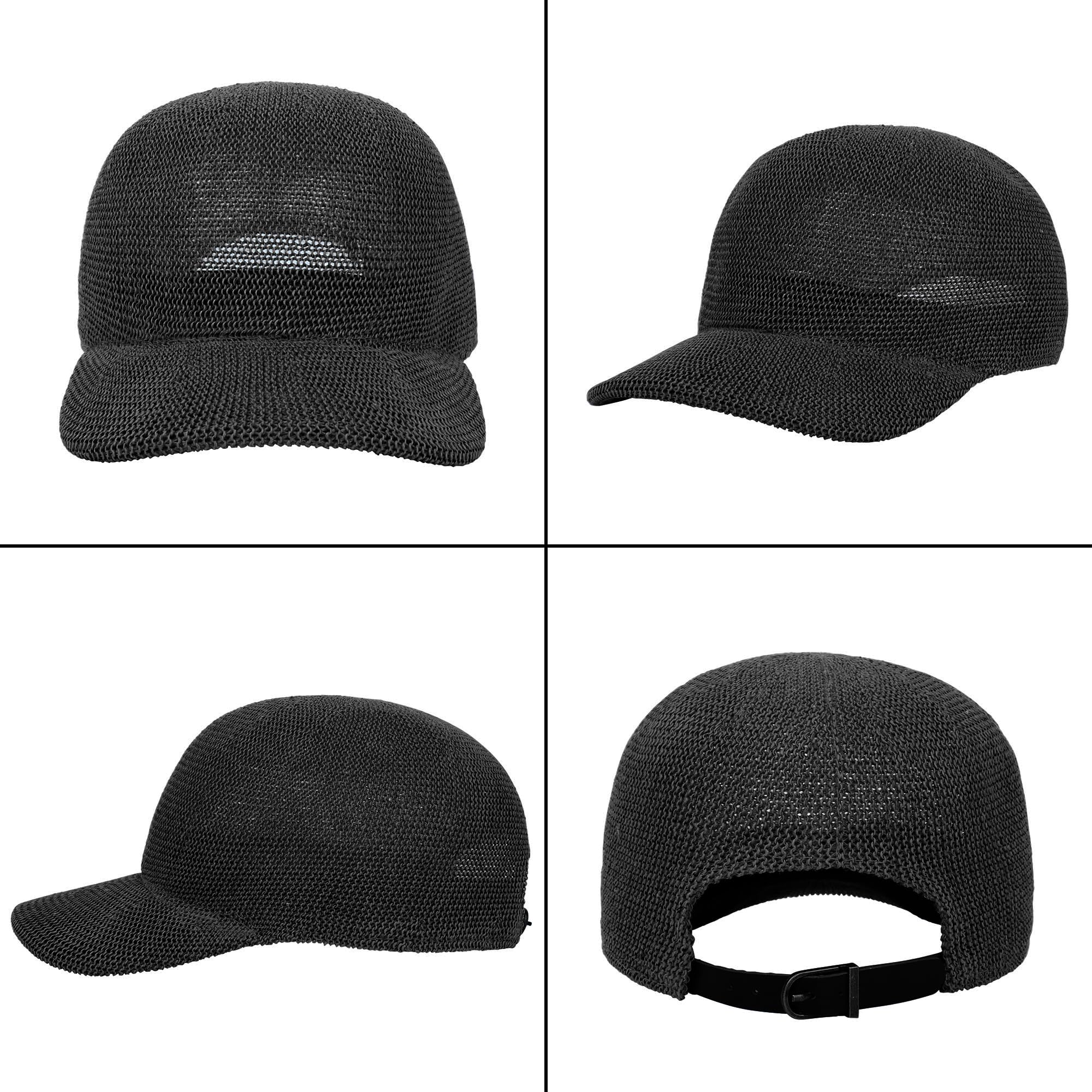 Cappello da baseball estivo unisex per adulti, in tessuto misto carta