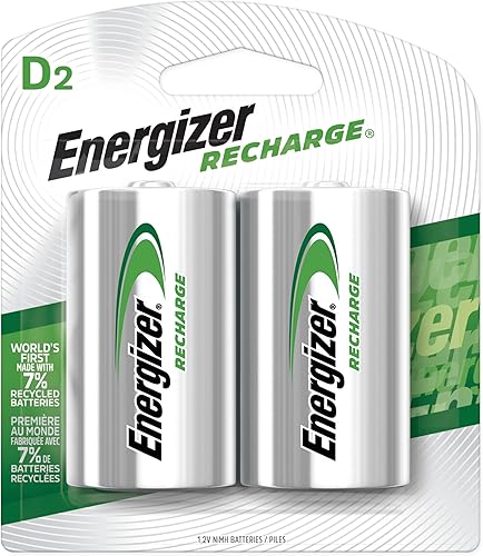 Miniatura 6 de Energizer pilas recargables NH50BP-2 D Verde y plateado 1 1