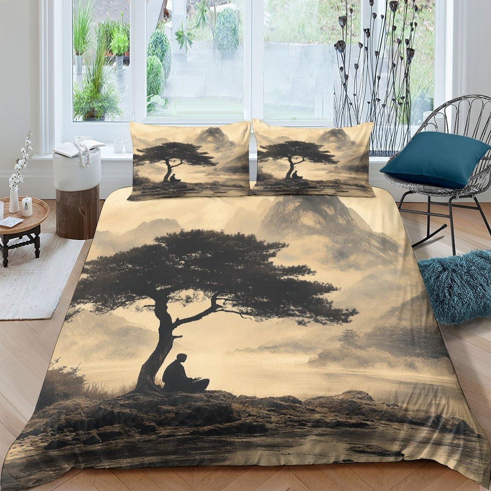 Ctjqhvkz Style-1 3D Printed Fitted Sheet Microfiber Galaxy Starry Sky Bed Cover For Bedroom And Dorm Room Protection And Decor Single（135X200cm）