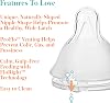Evenflo Feeding Premium Proflo Venting Balance Plus biberones de cuello estándar para bebés, recién nacidos e infantes: desarrollados por especialistas en alimentación pediátrica, 9 oz (paquete de 6) 3