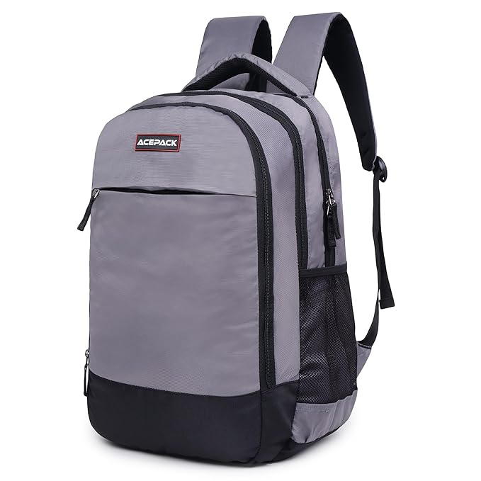 ACEPACK VLS01 23 Liters Water Repellant 17.5" Laptop Backpack With Rain Cover For Casual, Outdoor, Office Or Daily Use