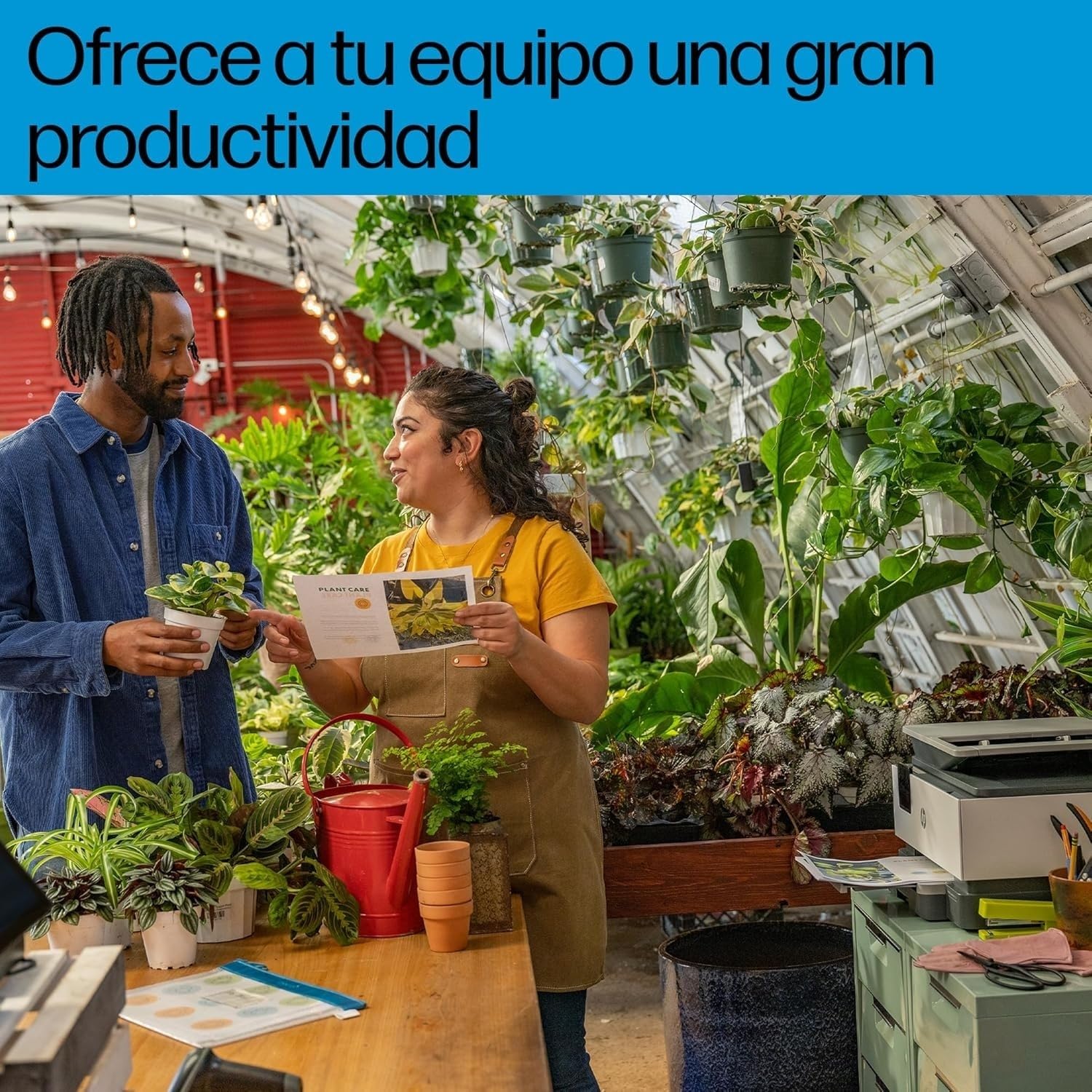 HP OfficeJet Pro 9120e, Impresora multifunción Profesional de inyección de Tinta A4 a Color, Copia, escáner, fax, Wi-Fi, impresión a Doble Cara automática, 22 ppm, 6 Meses Instant Ink, Gris