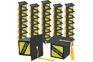 KBDHYY Graduation Cap Candy Boxes 2022: Class of 2024 Grad Favor Decorations