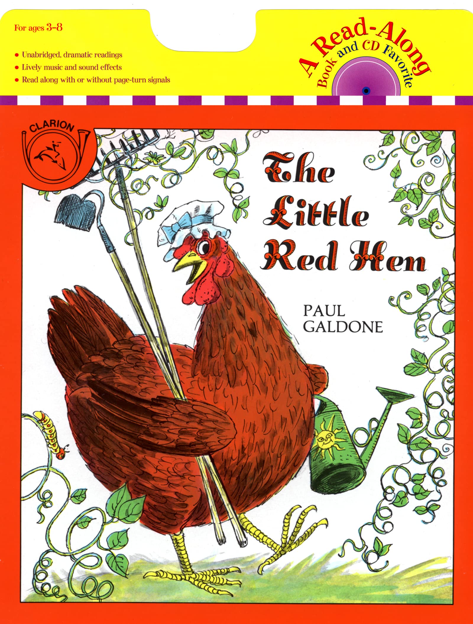 The Little Red Hen Book & Cd (Paul Galdone Nursery Classic)