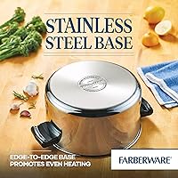 Vista 27 de Farberware Classic Series - Cazo de acero inoxidable, 1 litro, Tapa coladora