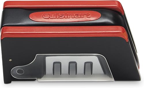 Miniatura 3 de Cuisinart Juego de cuchillos de 15 piezas con bloque, acero inoxidable de alto carbono, remache triple forjado, blanco, C77WTR-15P y C77SHP-3S