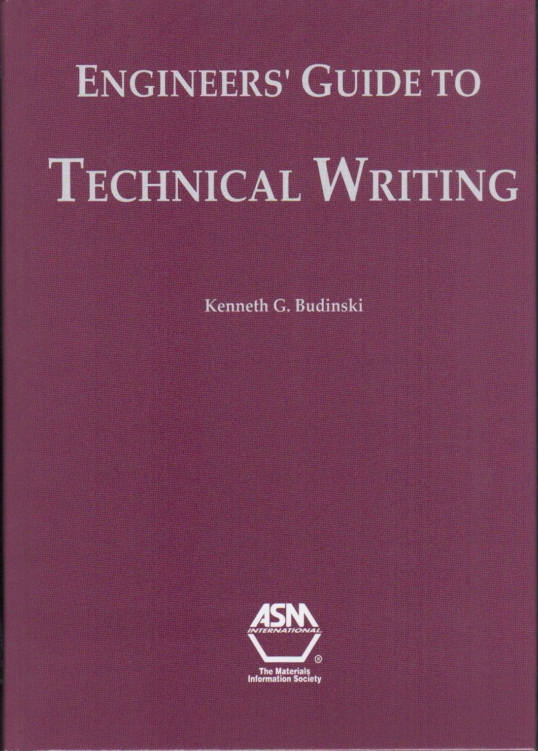 Buy Engineers' Guide to Technical Writing — BookShops.in