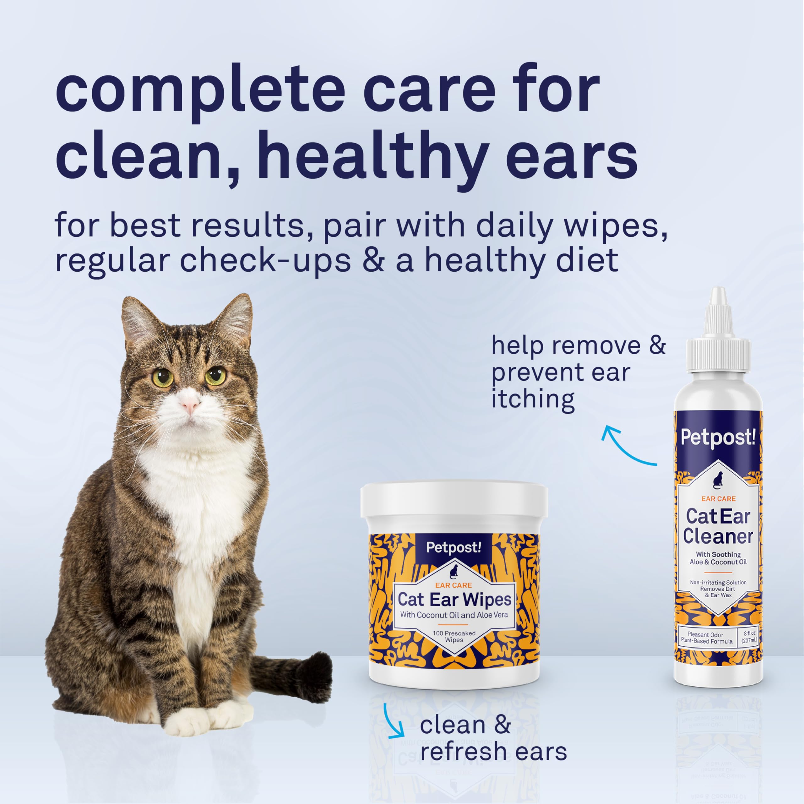 Petpost Oído del Gato Limpiador
