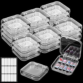 29 cajas de uñas con 4 unidades de cinta, caj...