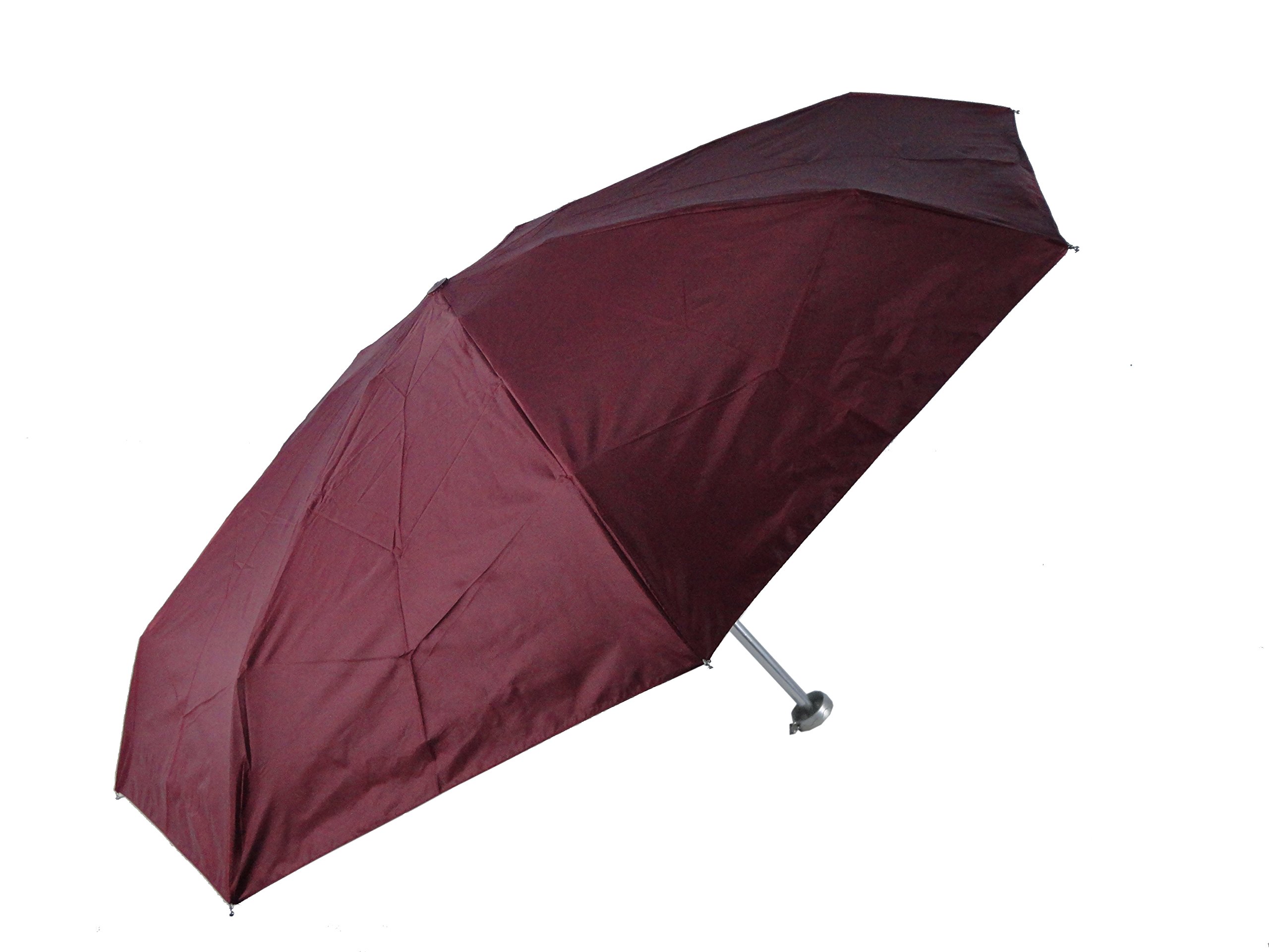 Nylon Folding Umbrella (Maroon_NANO)-image-3