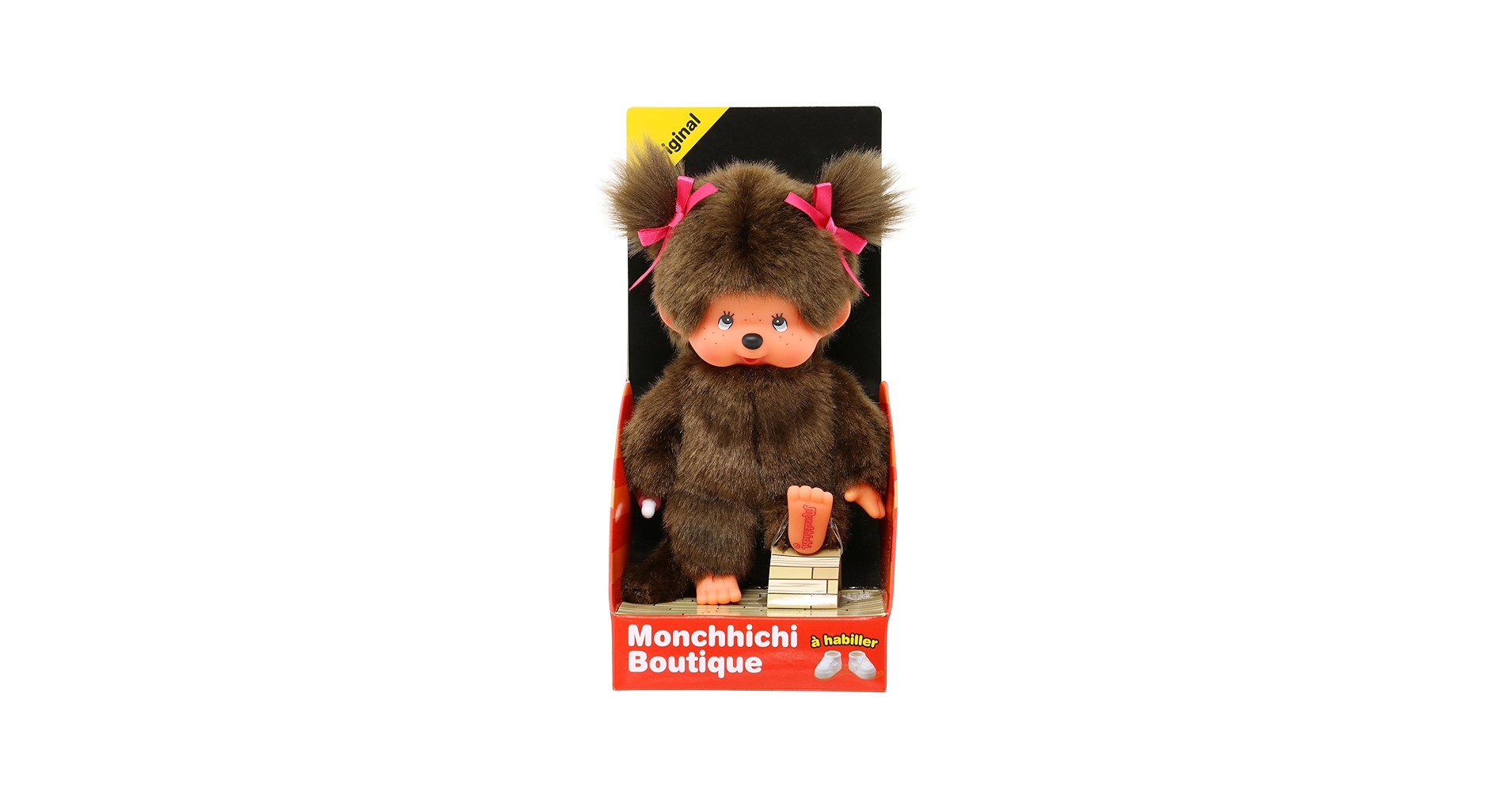 Amazon.com: Bandai - Monchhichi - The Original Girl Plush