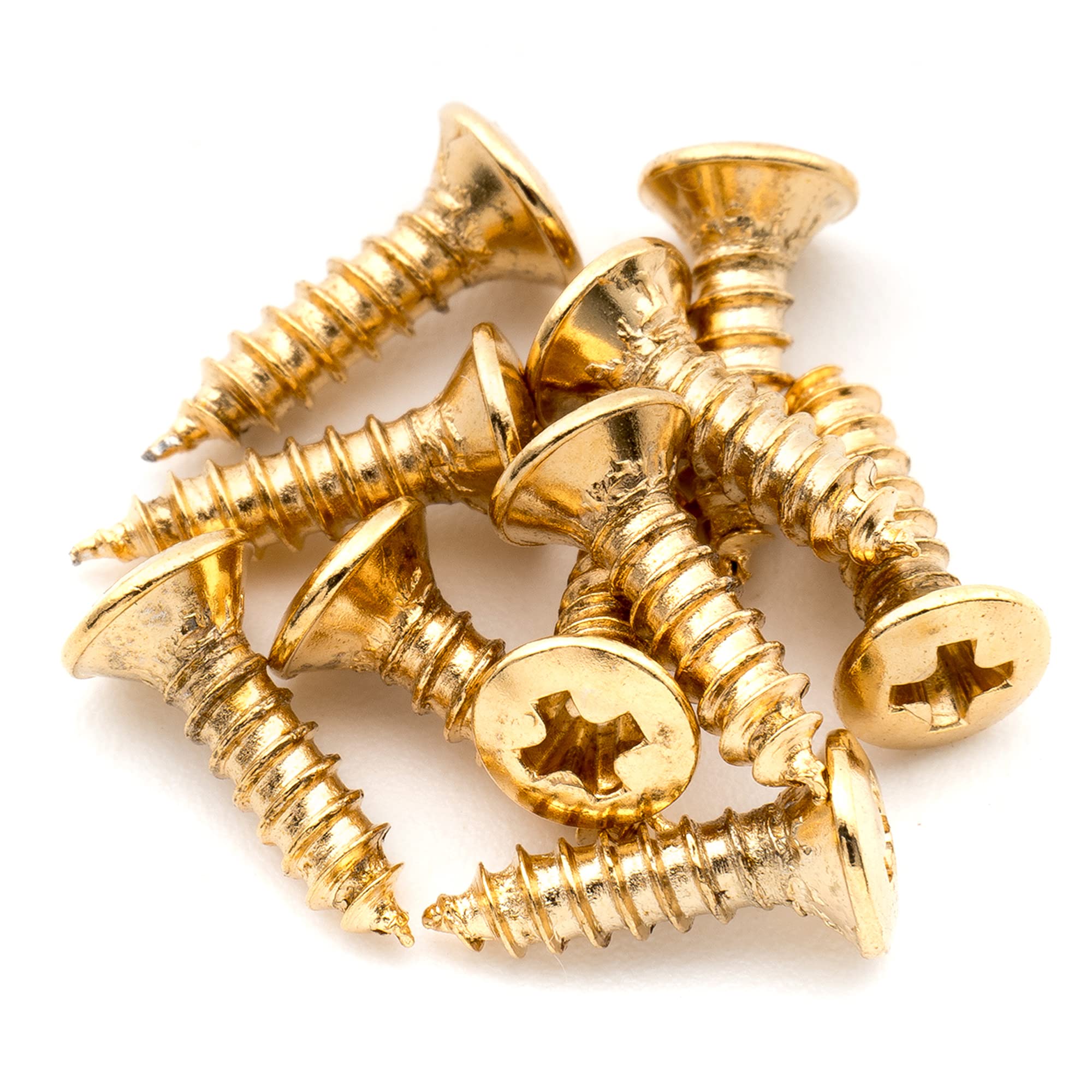 Amazon | Musiclily Proミリ規格 2.5x10mmスチール皿頭ネジ ギター木材