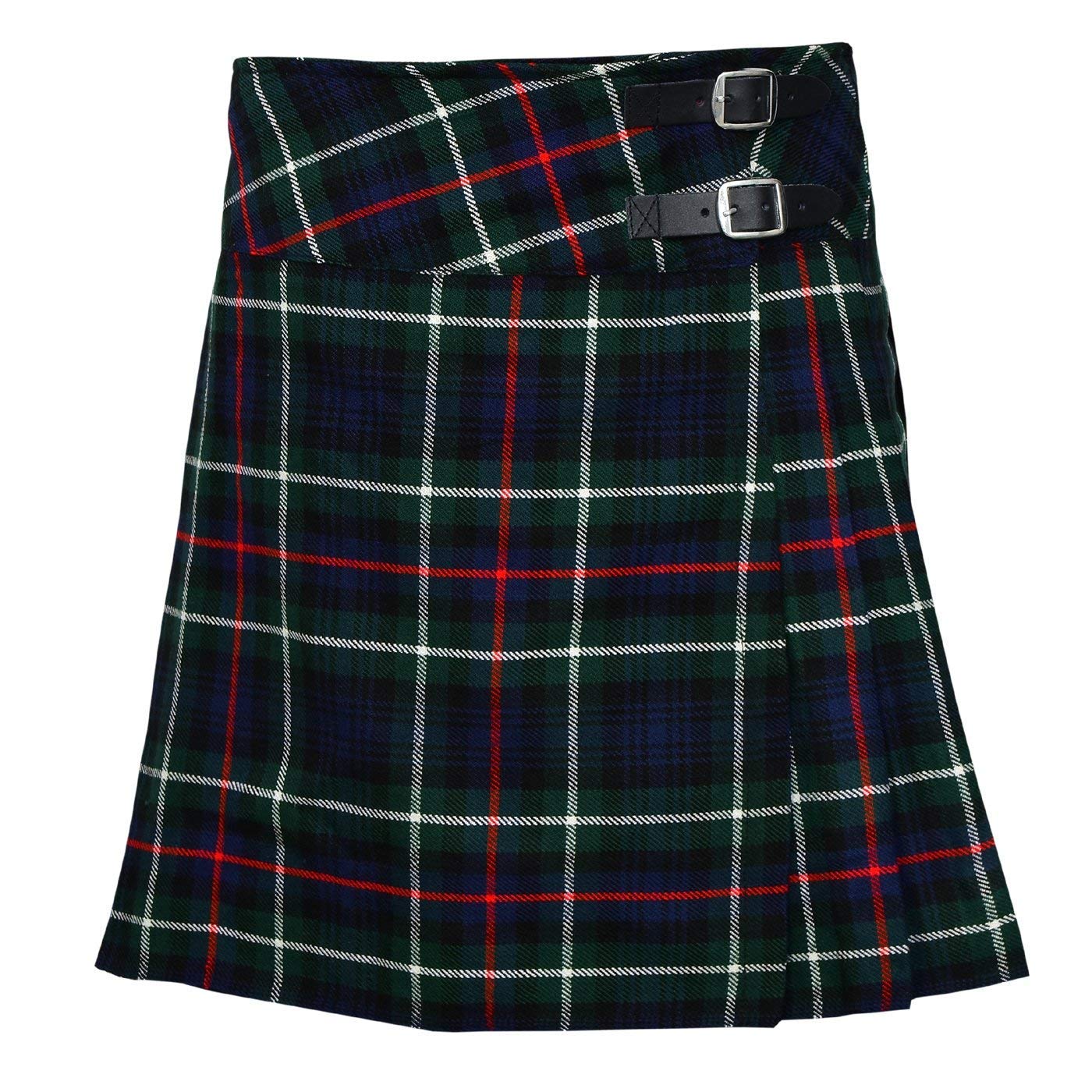 Ladies Knee Length Kilt Skirt 20" Length Tartan Pleated Kilts - Mackenzie (14)