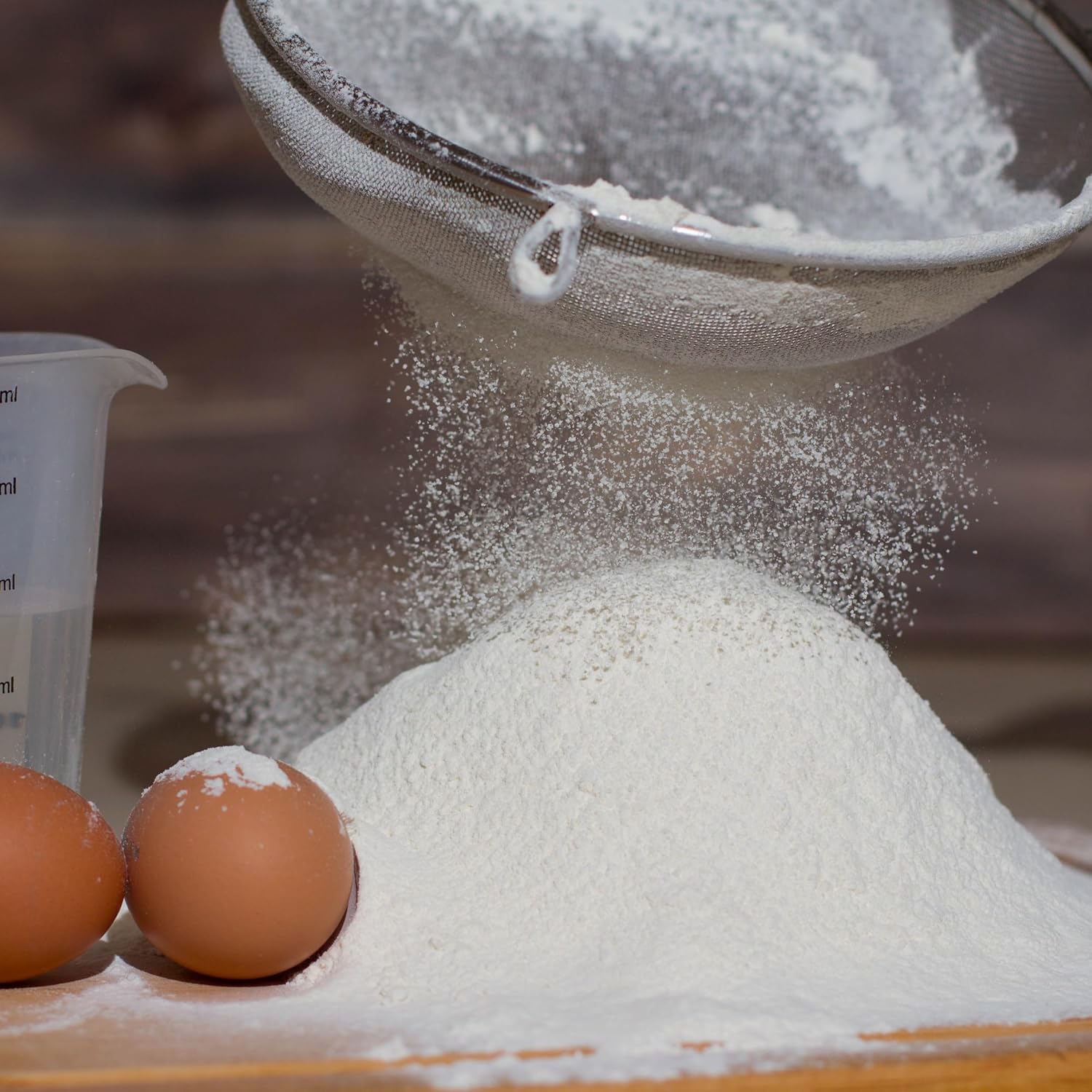 PARENCE. - Fine Mesh Sieve - Kitchen Sieve with 21 cm Diameter - Not Dishwasher Safe - 35 x 21 cm, Versatile, Efficient