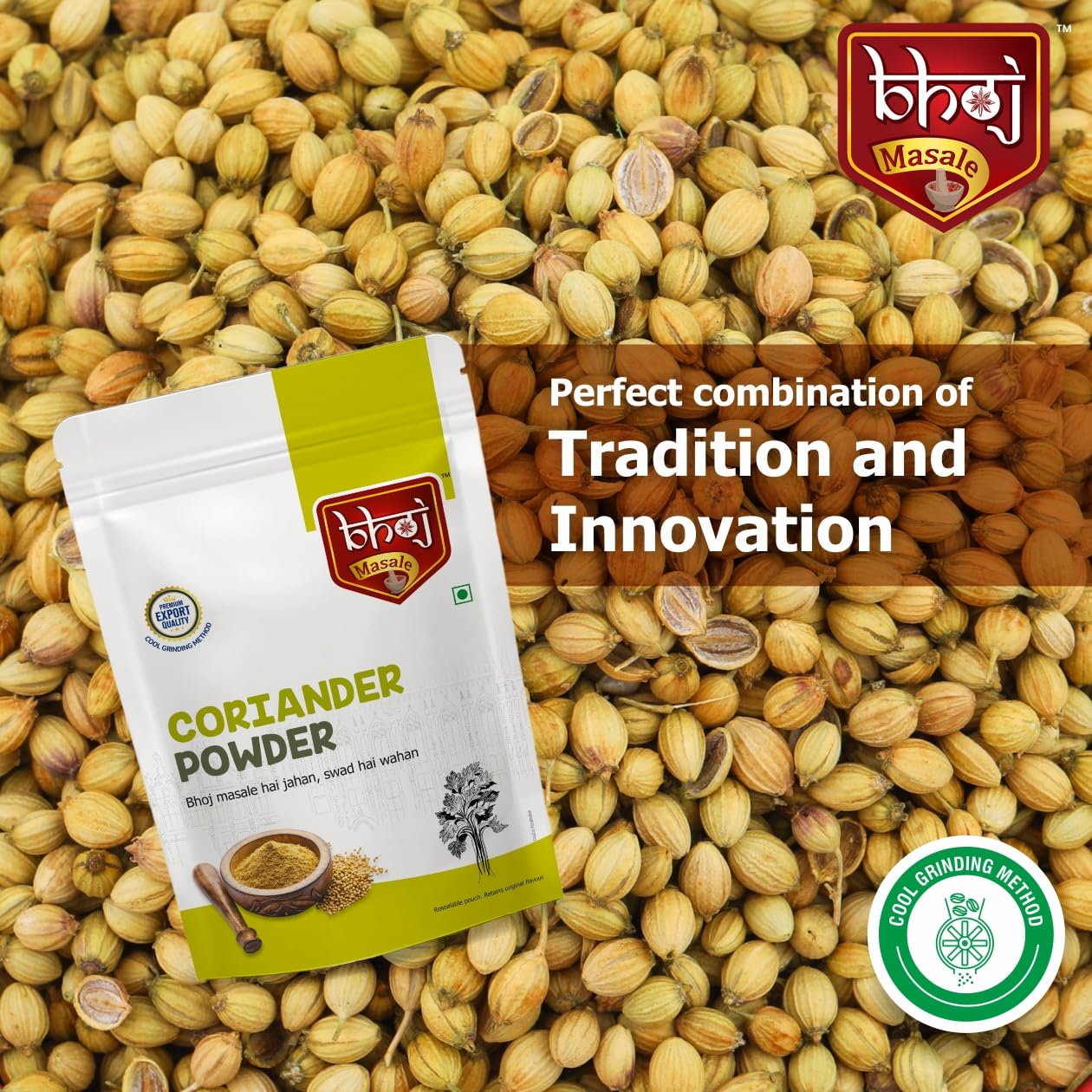 Bhoj Masale Coriander Powder 200GM | Dhaniya Powder | Fresh Indian Whole Spices For Cooking (Powder) - Image 6 thumbnail