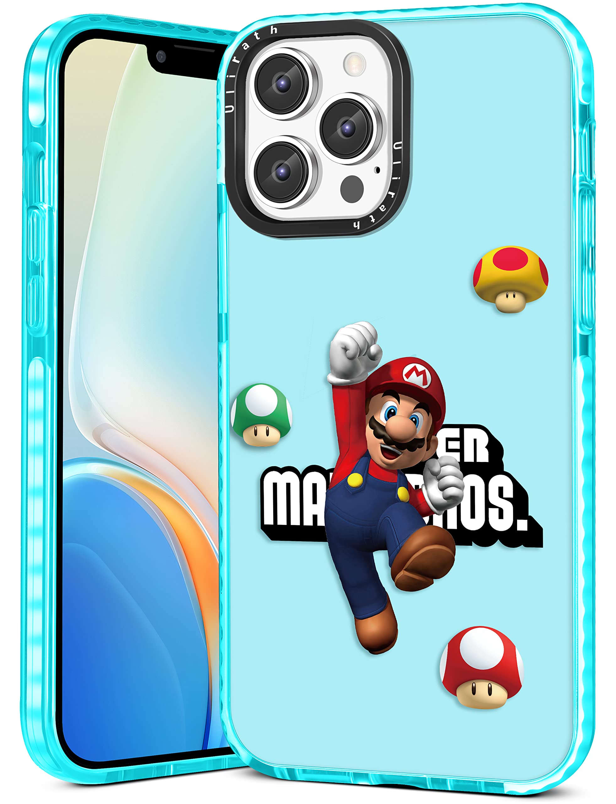 Ulirath for iPhone 13 Pro Case Cute Cartoon Teen Girls Designed Cases Cool Character Unique Blue Maria Phone Cover for iPhone 13pro 6.1 Inch