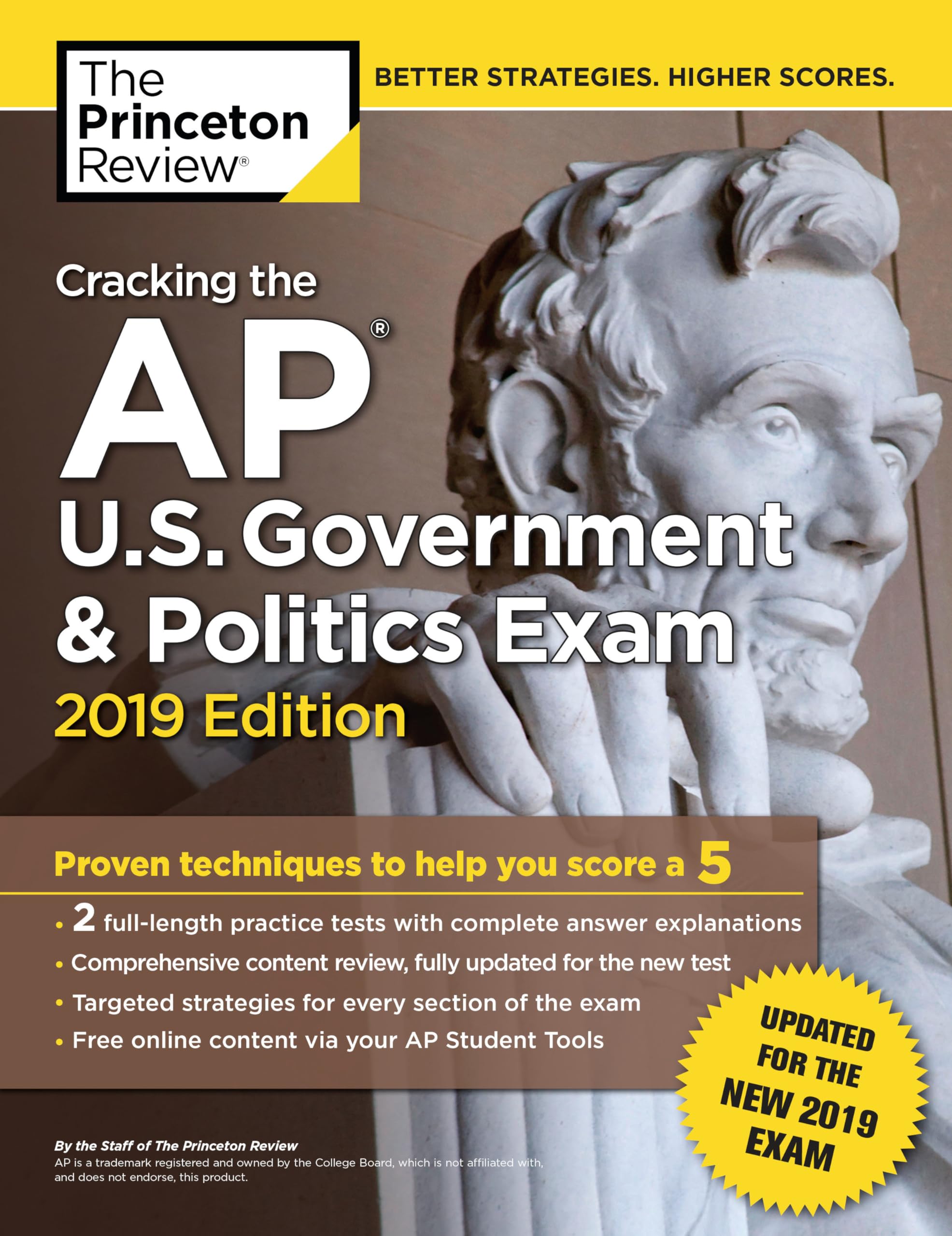Buy Cracking the AP U.S. Government & Politics Exam, 2019 Edition: Revised for the New 2019 Exam — BookShops.in