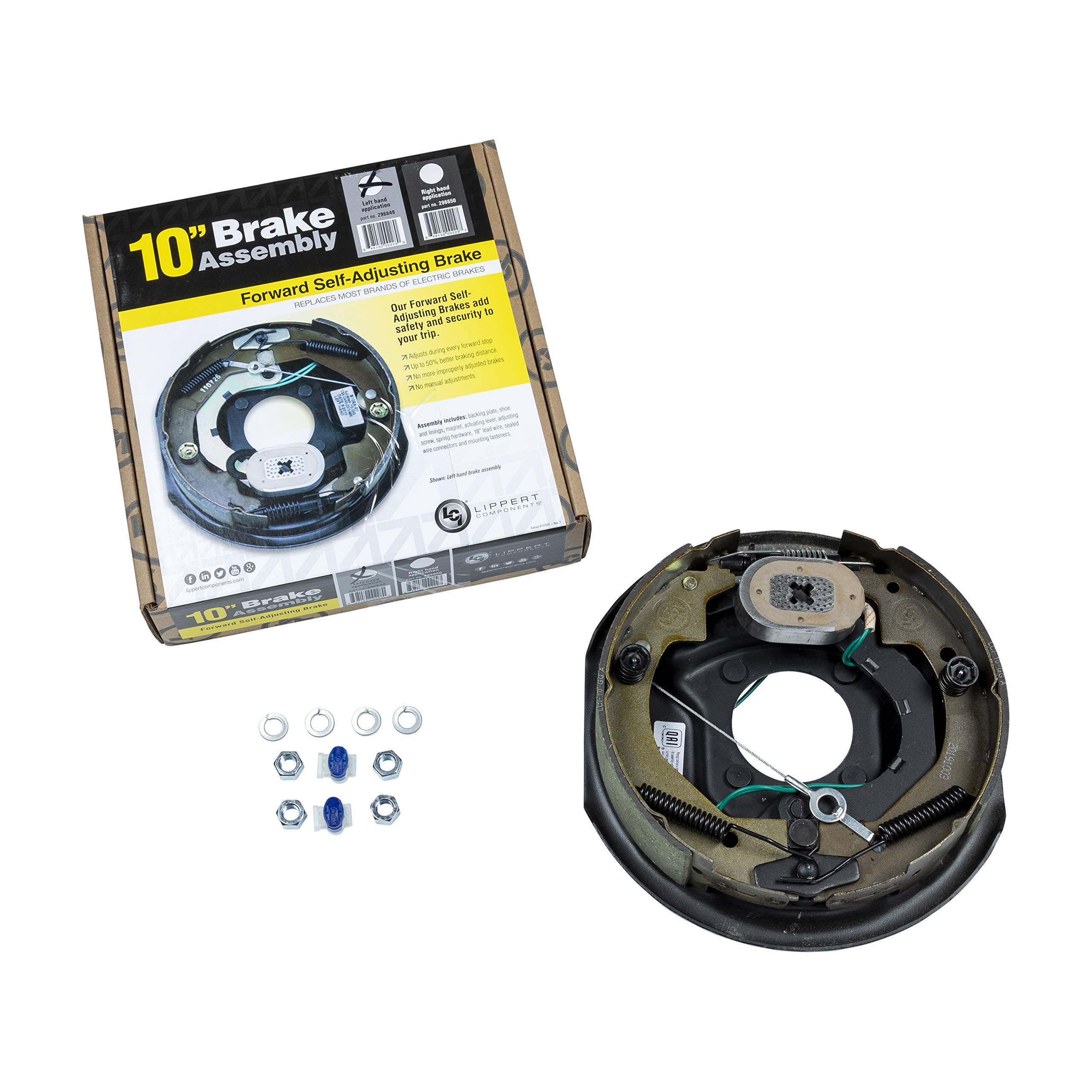 Lippert Forward SelfAdjusting Replacement Brake Assembly For RVs