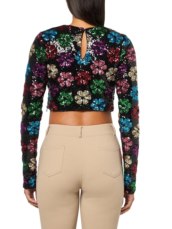 Show Me Your Mumu Women's Contemporary, Flower pop Multi Sequins by Show Me Your Mumu - Image 2