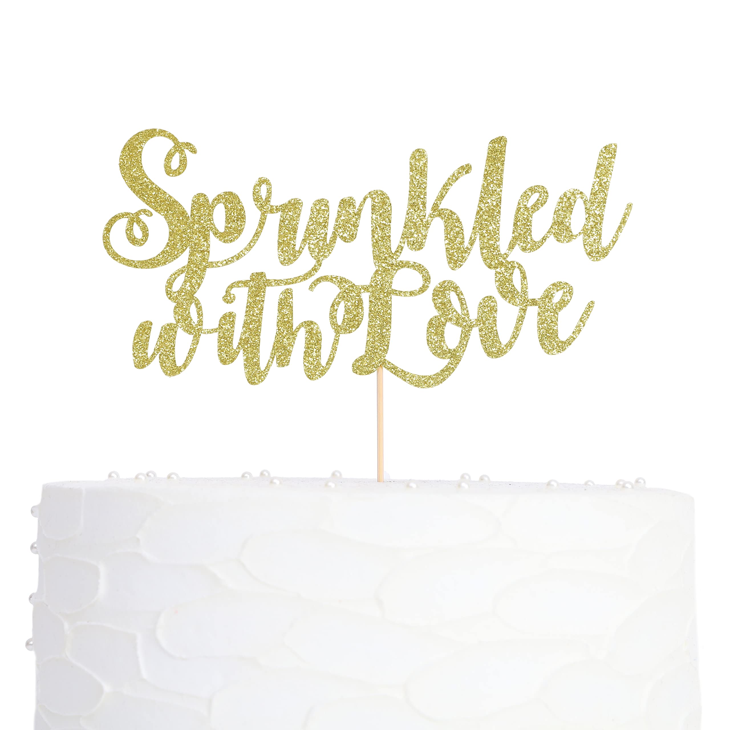 Buy Sprinkled With Love Cake Topper Donut Sprinkle Birthday Party