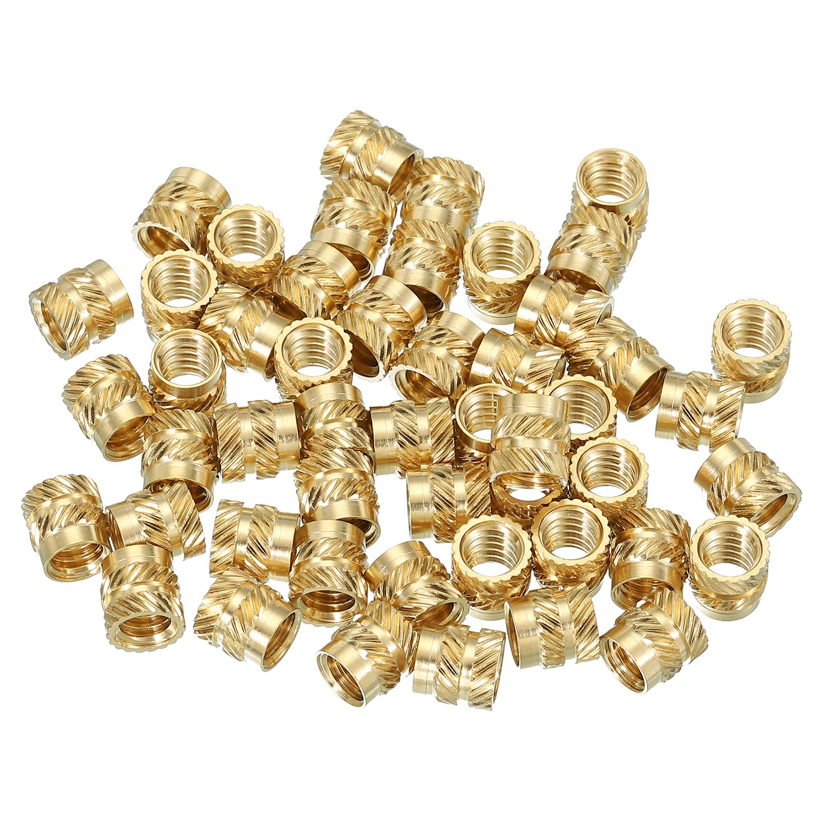PATIKIL Threaded Inserts 1/4"-20x8x8mm