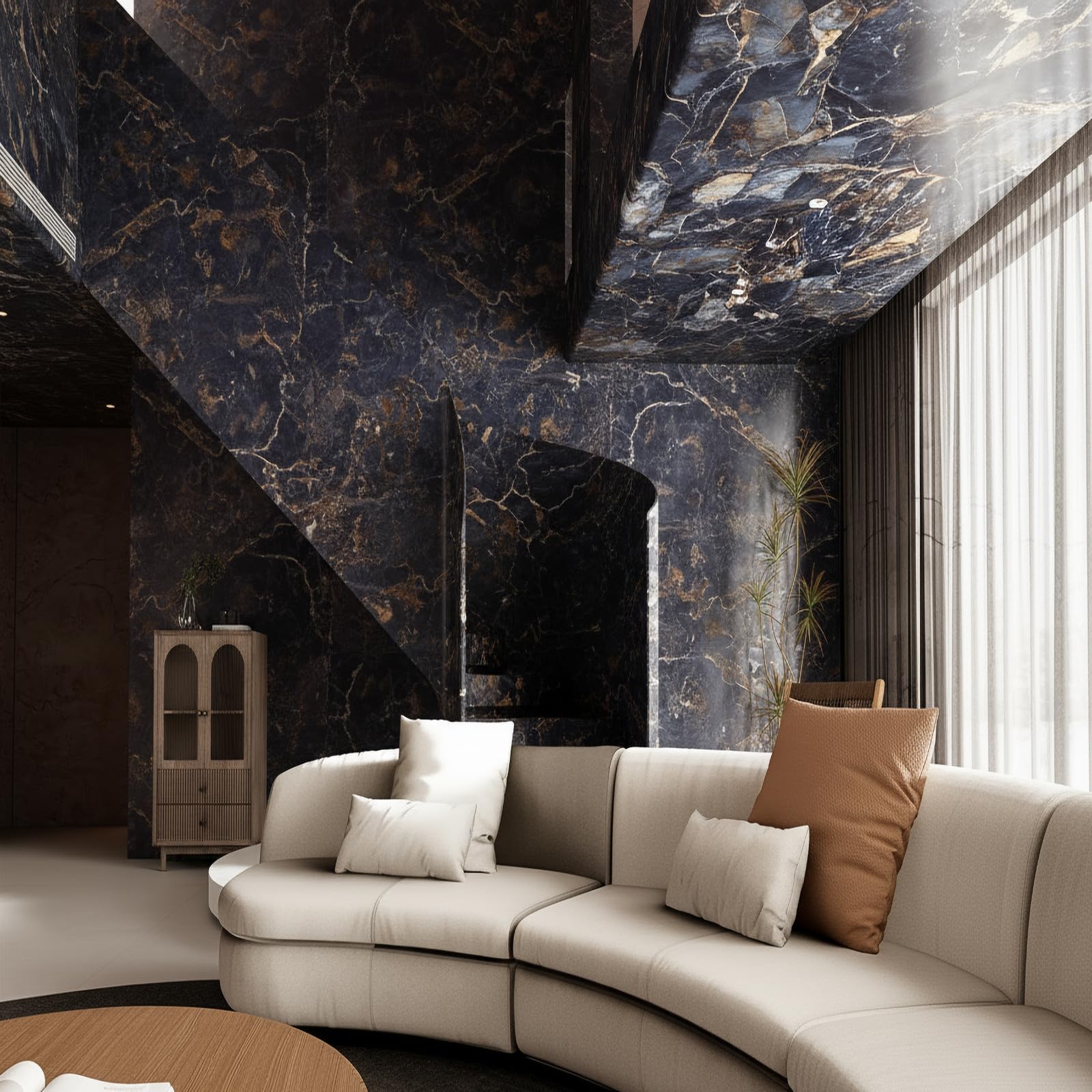 Papel pintado de granito de 16 x 118 pulgadas, autoadhesivo, impermeable, extraíble para inquilinos, gabinetes de mesa, sala de reuniones, muebles de cocina, encimeras