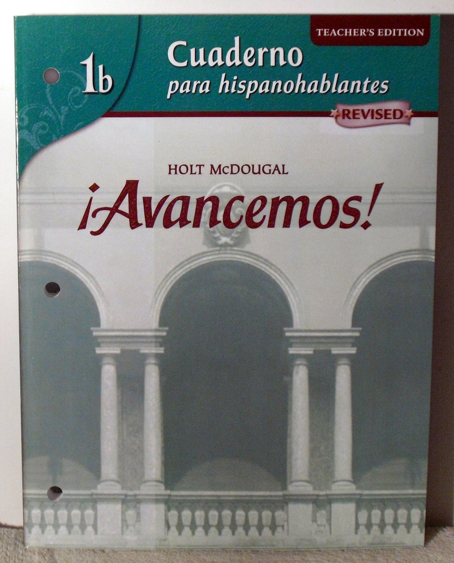 Cuaderno para hispanohablantes Workbook (Avancemos!, Level 1b) (Spanish ...