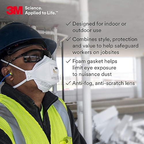 Miniatura 5 de Gafas de protección 3M Virtua CCS 11873-00000-20 con junta espumada antiniebla NA Gris 1