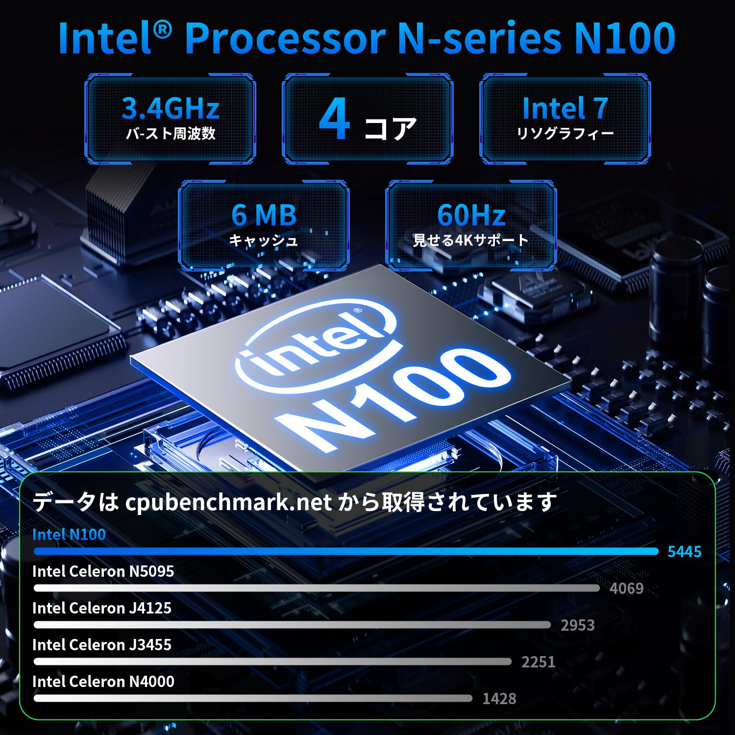 Amazon.co.jp: 【2025初登場】AWOWミニpc win11 Pro N100 16GB DDR4 Amazon.co.jp: 【2025初登場】AWOWミニpc win11 Pro N100 16GB DDR4