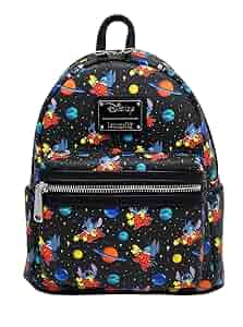 Disney BACKPACK　Loungefly Loungefly Disney Snow White & 7 Dwarfs Allover Print Mini