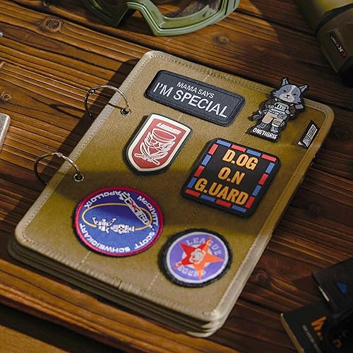 Miniatura 10 de OneTigris Parche táctico, divertido bordado moral, parche de insignia, cierre de apliques, emblema de gancho y bucle Molle para cascos, sombreros,