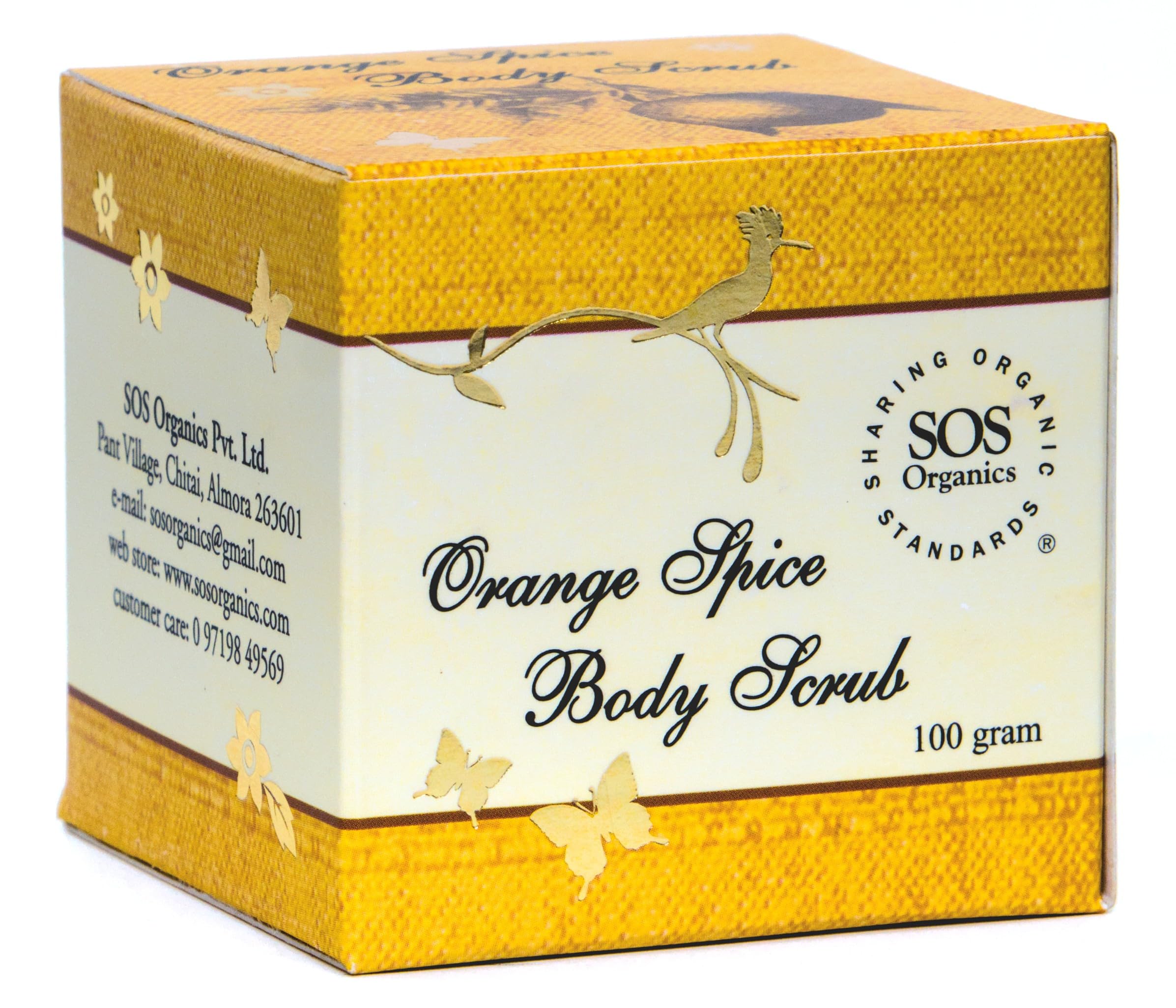 SOS Organics Orange Spice Body Scrub, 100 gm-image-27