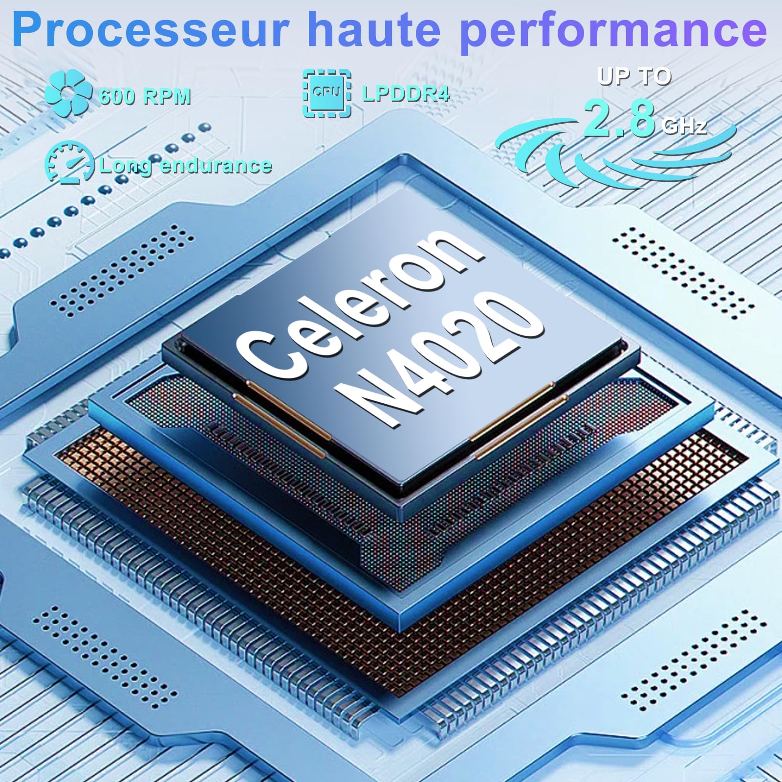 bvate PC Portatile 14 Pollici Computer Portatile 8GB RAM 256GB SSD RPM 600 Notebook Celeron Fino a 2.8Ghz Laptop Win 11 con Mouse Wireless & Adesivi per Tastiera Italiana-Sliver