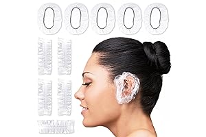 Disposable Ear Covers for Shower – 200 Pack
