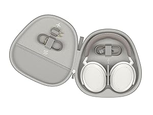 Sennheiser Consumer Audio Momentum 4 Wireless Headphones - Bluetooth Headset for Crystal-Clear Calls with Adaptive Noise Cancellation, 60h Battery Life, Customizable Sound, White (509267)