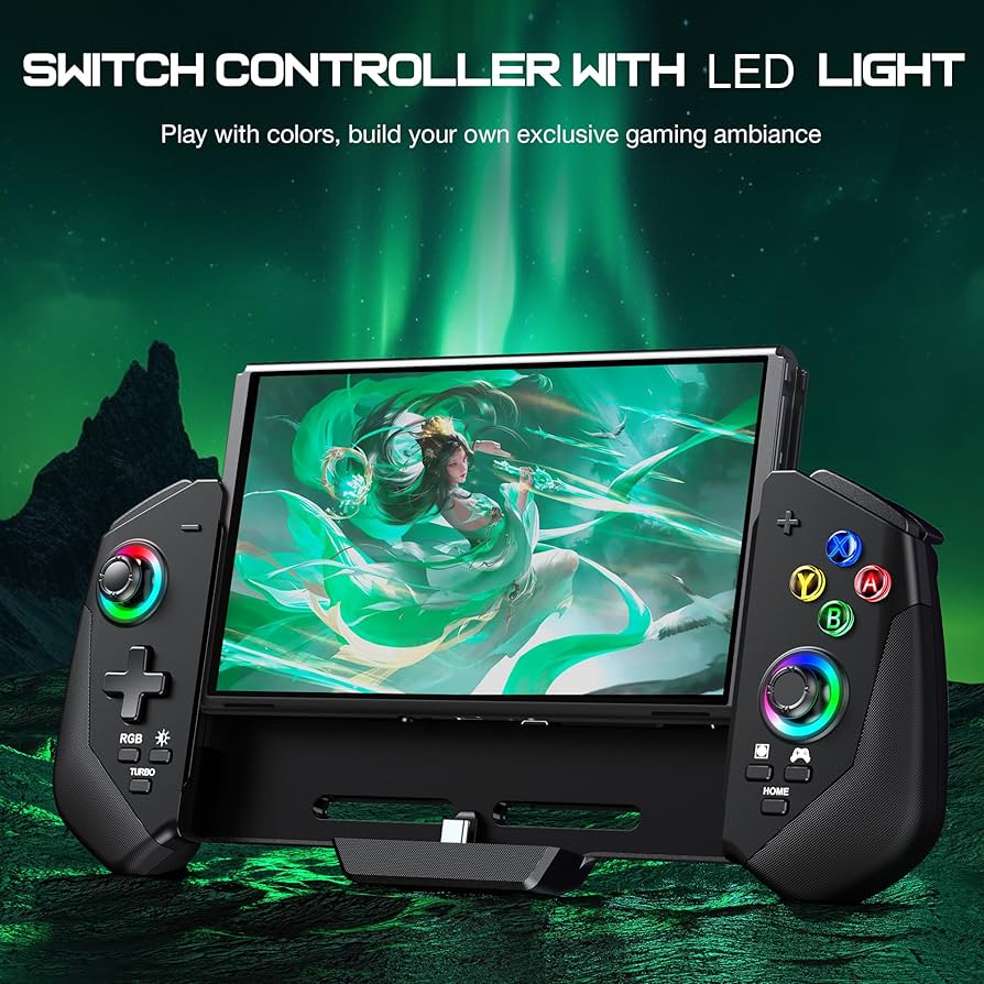 Amazon.com: KICKDOT Switch Controllers with Hall Joystick for