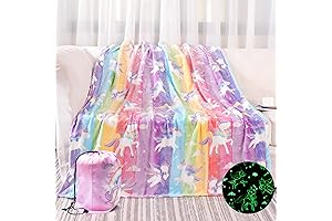 Enchanted Unicorn Throw: Illumina Your Nights with Magic