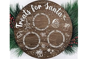 Christmas Santa Cookie Tray