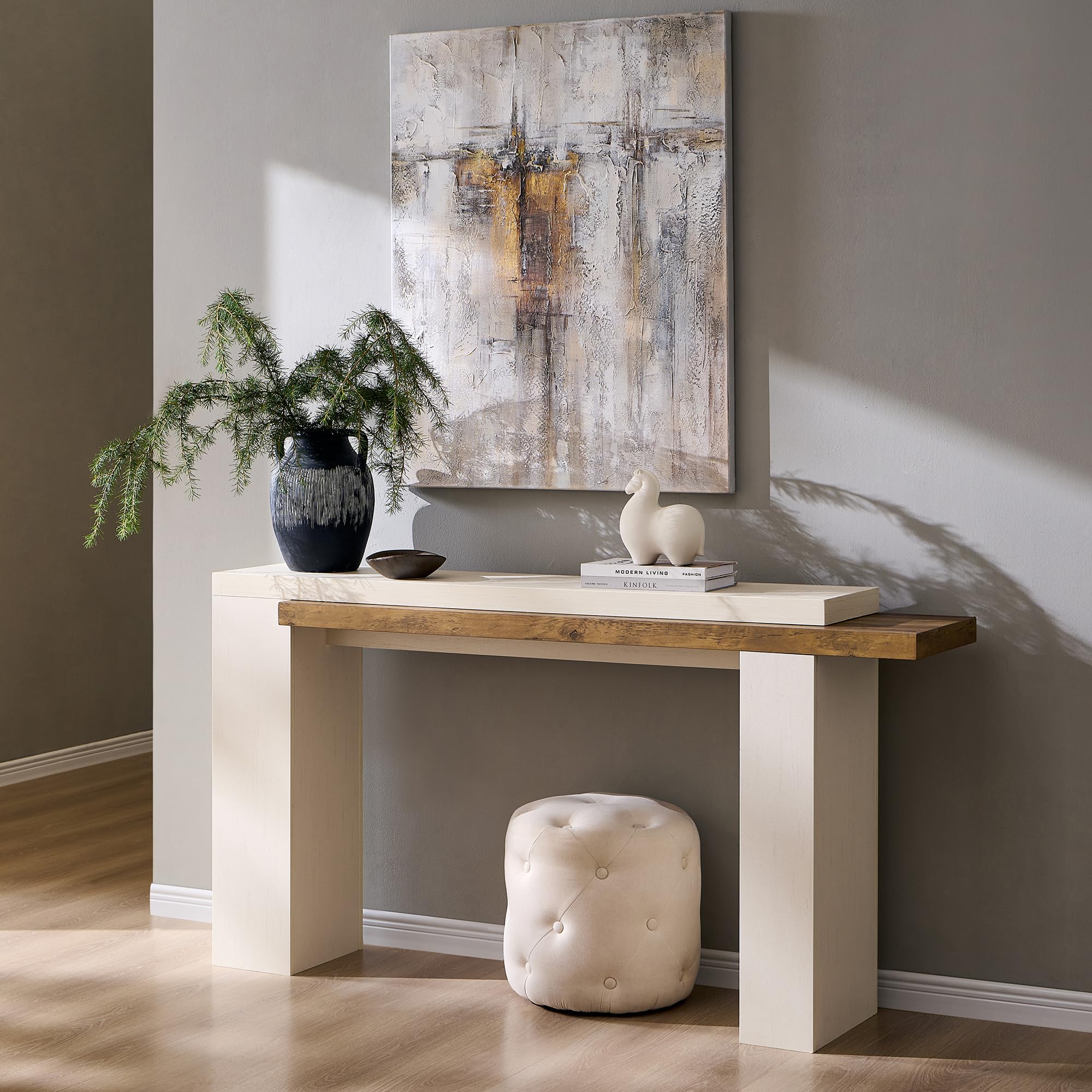 Amazon.com: OKD 63 Inch Modern Entryway Console Table, Solid