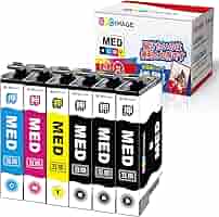 高級顔料品 MED-4CL 4色＋黒2 エプソン プリンター インク メダマヤキ Amazon.co.jp: MED 4色セット +黒2本 エプソン プリンター
