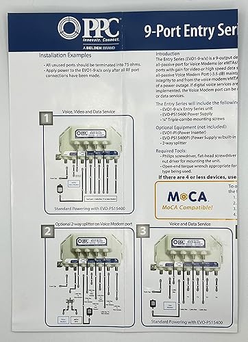 Miniatura 3 de C.P. Company PPC Evolution - Amplificador de señal con amplificador de 9 puertos