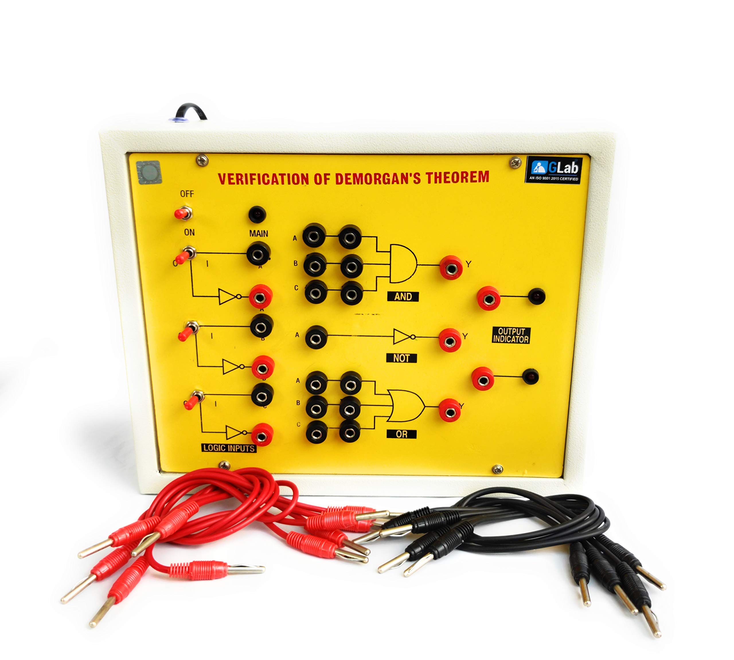 G LAB DEMORGAN�S THEOREM Apparatus