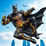 Flying Bat Hero :Robot Car Transform Game, Flying Bat Man Hero Game