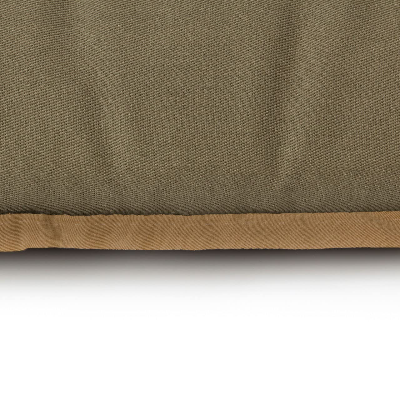 Wallace & Jones | Wendedecke pflegeleicht waschbar bis 95°C - gepolsterte Indoor/Outdoor Liegedecke für Hunde | Hundedecke - 75 x 55 cm - Braun/Oliv