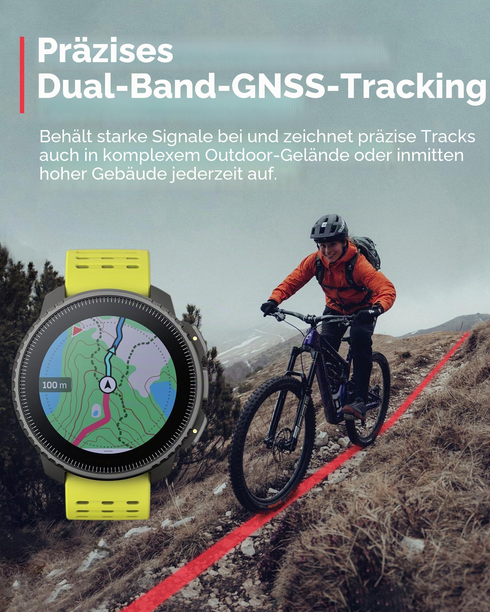 SUUNTO Vertikal: Abenteuer-GPS-Uhr, großes Display, Offline-Karten, Solarladung